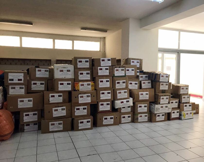 Azerbaijani MoD continues to deliver aid to quake-hit Türkiye (PHOTO)