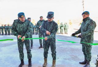 Residential buildings of Azerbaijani State Border Service commissioned in Jabrayil district (PHOTO)