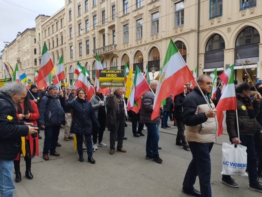 Протест против иранского режима в Мюнхене: «Долой диктатуру!» (ФОТО)