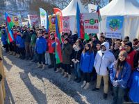 Activists on Azerbaijan's Lachin-Khankendi road urge world to help stop Armenian environmental terrorism (PHOTO)