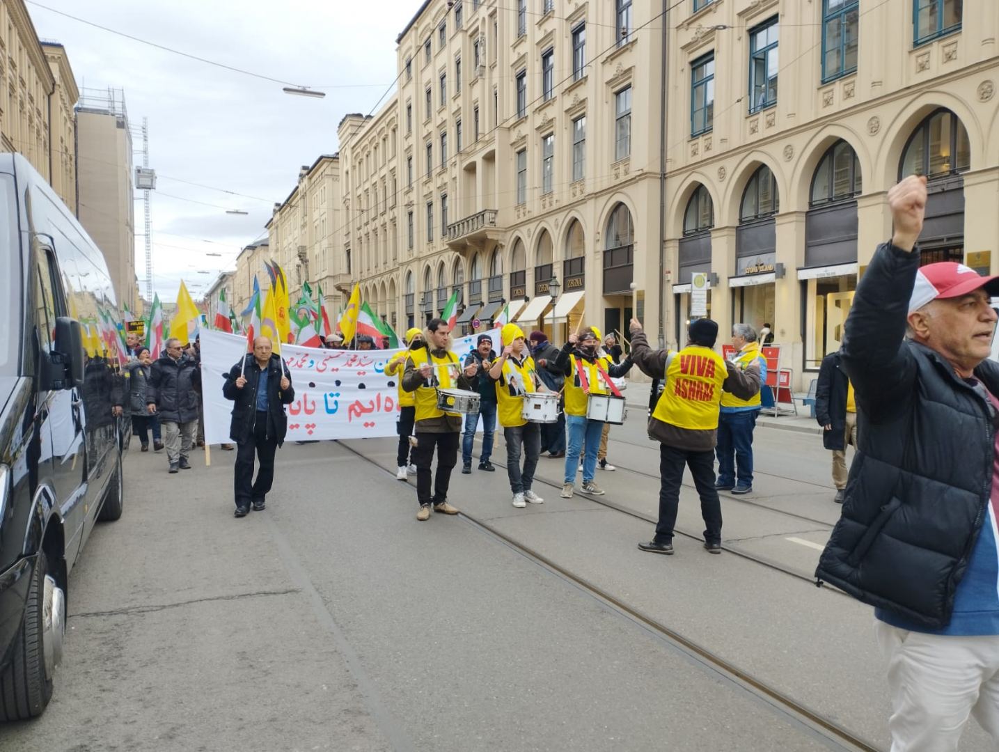Протест против иранского режима в Мюнхене: «Долой диктатуру!» (ФОТО)