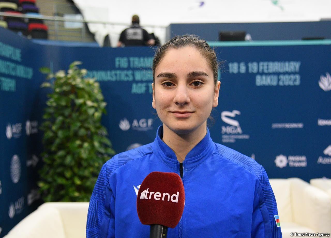 Счастлива, что завоевала лицензию на Олимпийские игры – азербайджанская гимнастика Сельджан Махсудова