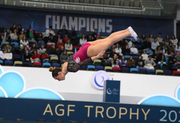 Amazing somersaults and twists - best moments from first day of Trampoline World Cup in Baku (PHOTO)