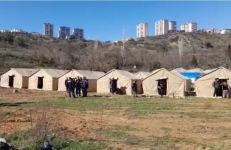 Azerbaijan sets up three more tent camps in quake-affected Kahramanmaras province of Türkiye (PHOTO/VIDEO)