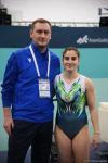 Сельджан Махсудова прошла в финал Кубка мира по прыжкам на батуте в Баку (ФОТО)
