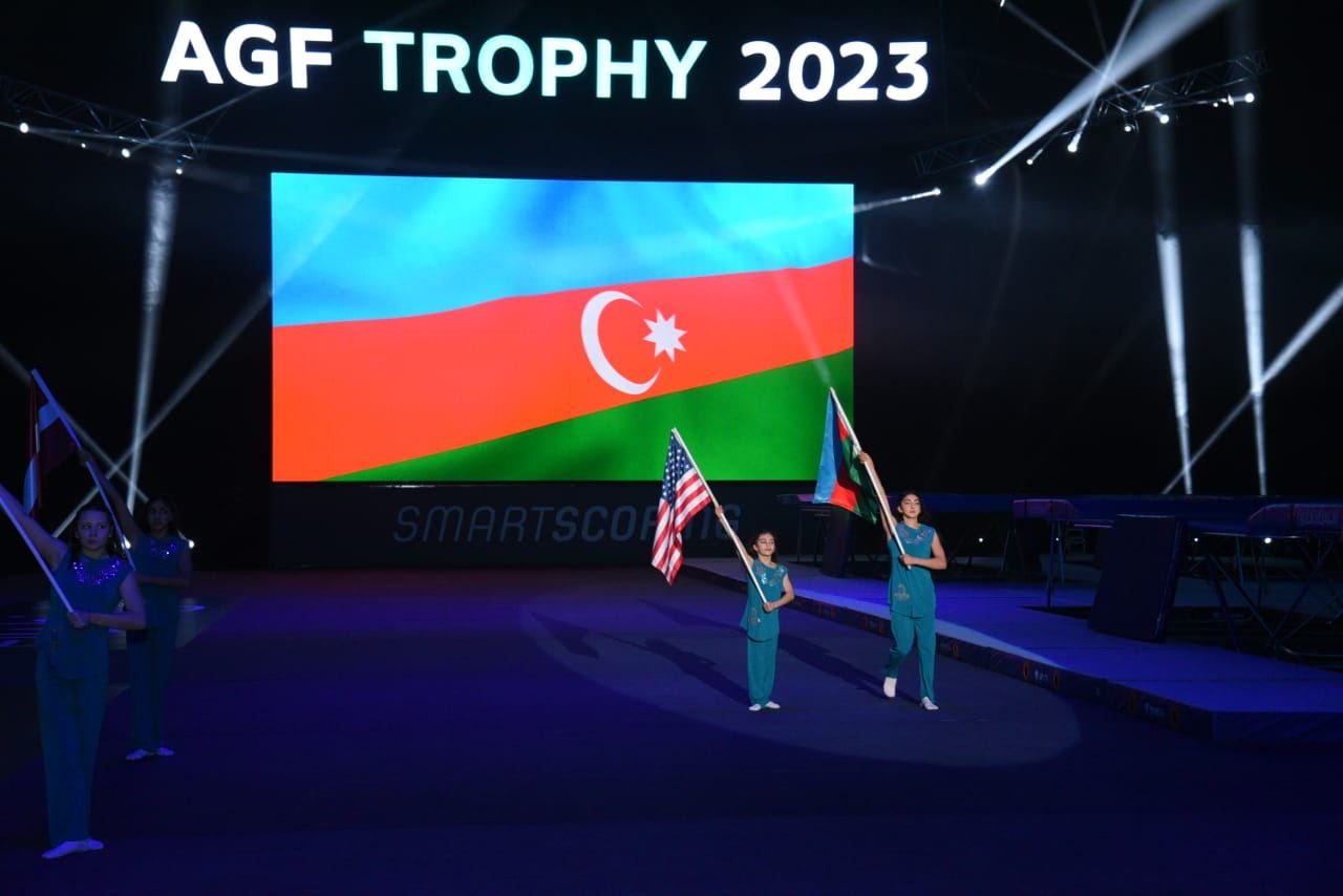 Opening ceremony of Trampoline Gymnastics World Cup takes place in Baku (PHOTO)