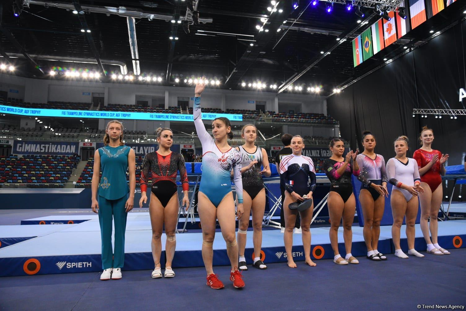 Trampoline World Cup finals kick off in Baku (PHOTO)