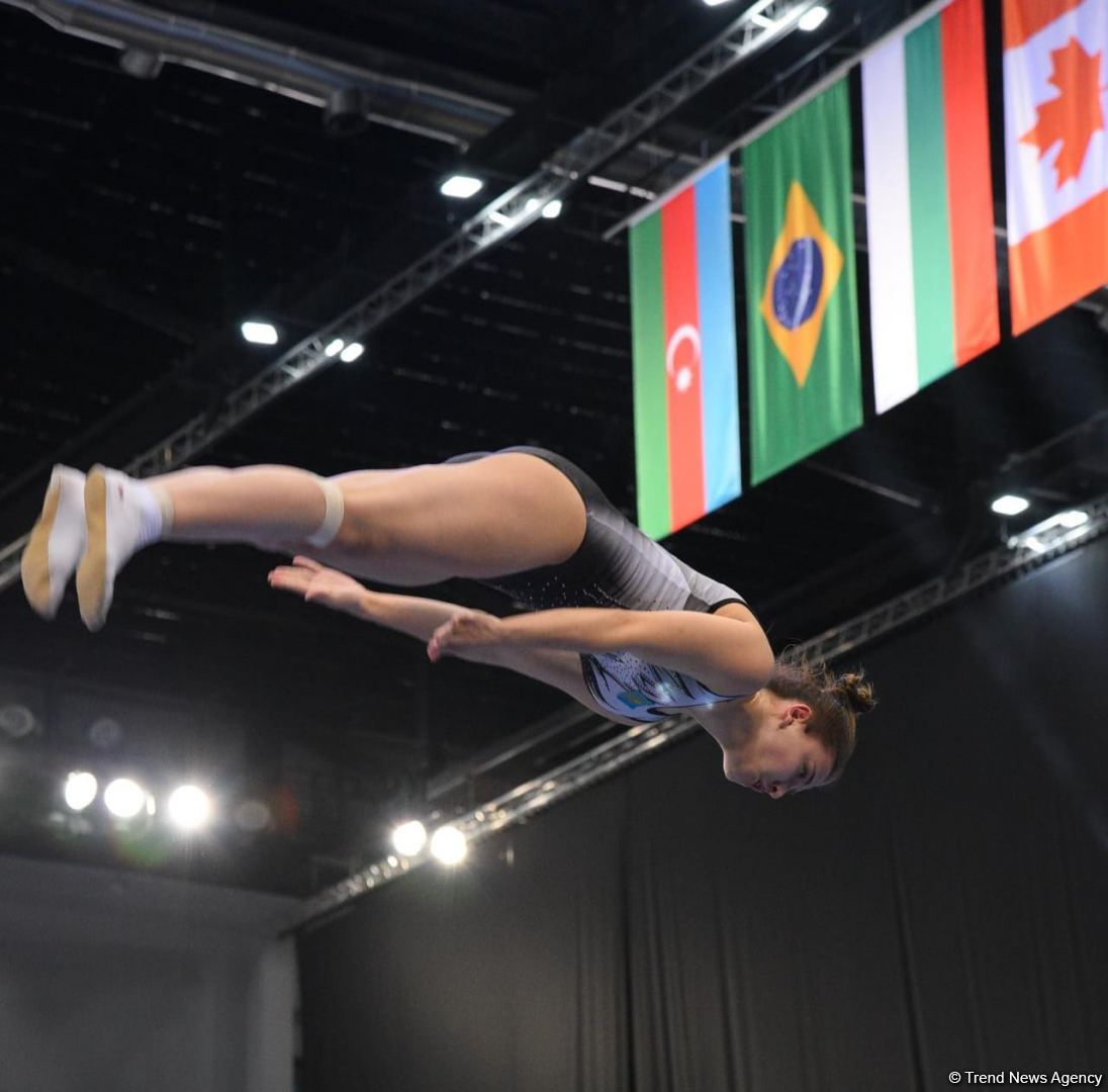 Trampoline World Cup finals kick off in Baku (PHOTO)