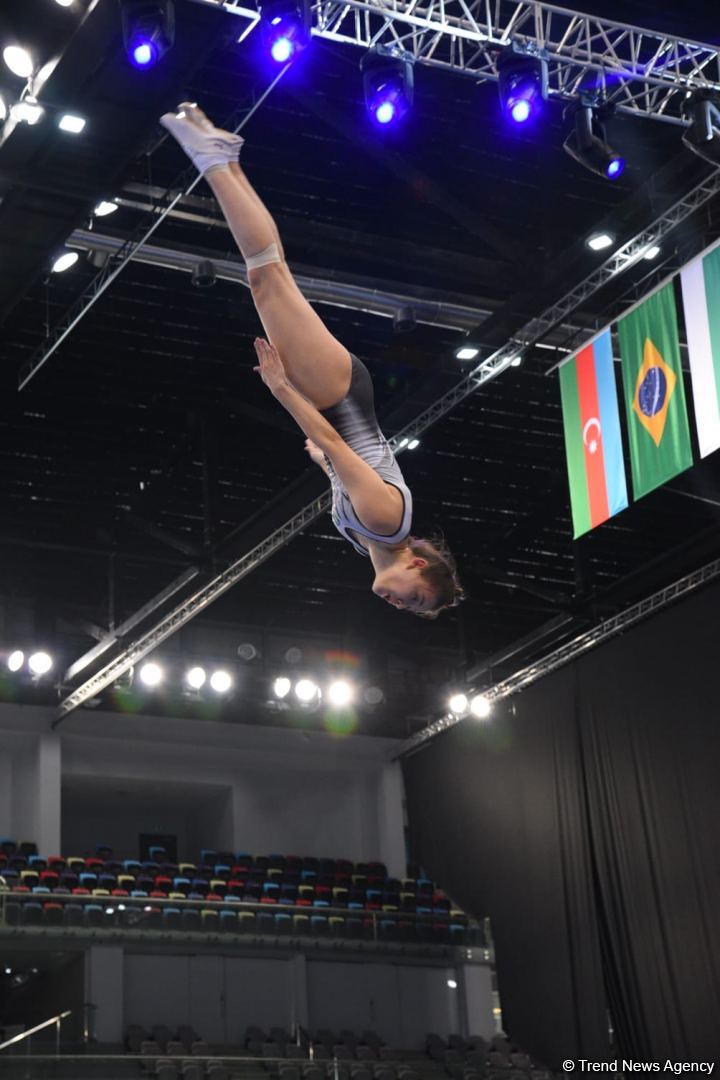 Trampoline World Cup finals kick off in Baku (PHOTO)