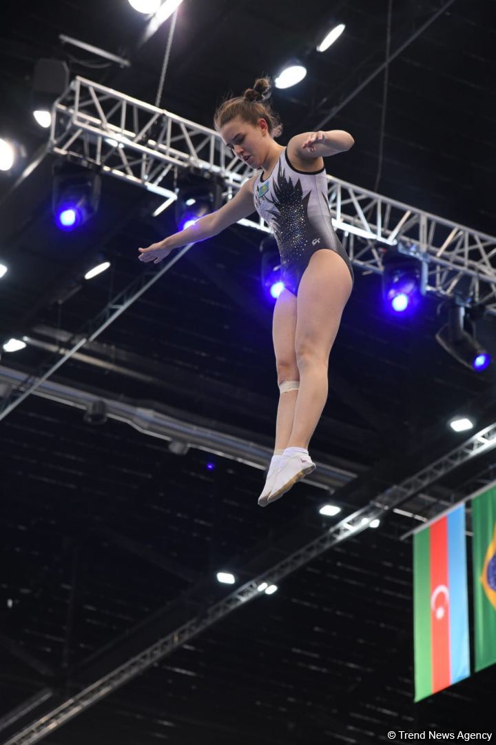 Trampoline World Cup finals kick off in Baku (PHOTO)