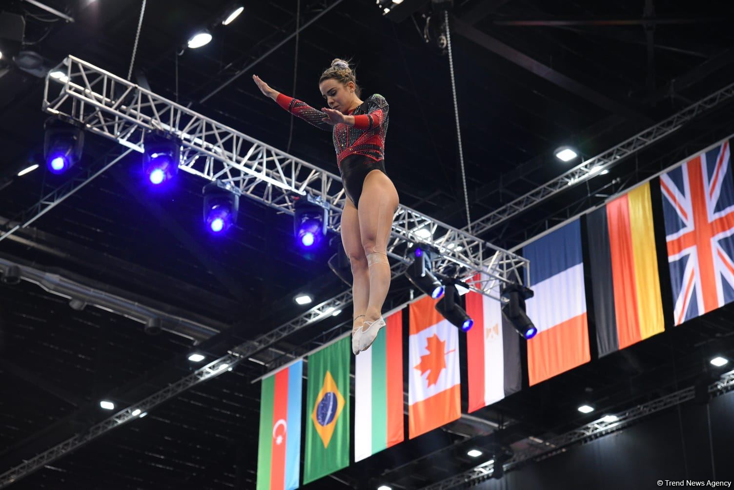 Trampoline World Cup finals kick off in Baku (PHOTO)