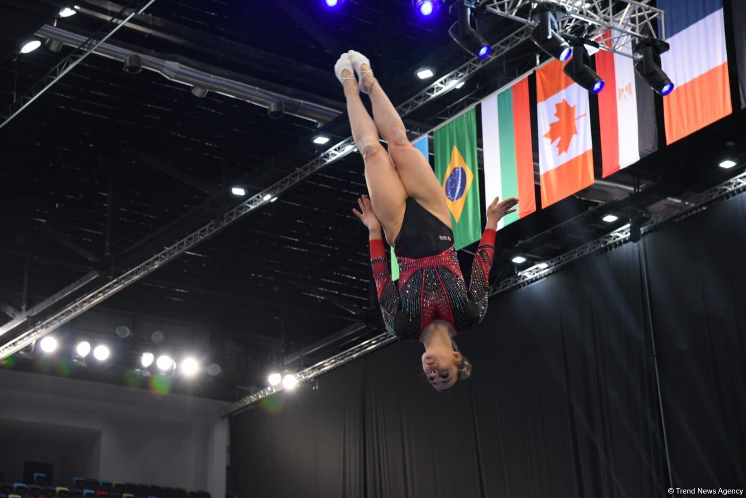 Trampoline World Cup finals kick off in Baku (PHOTO)