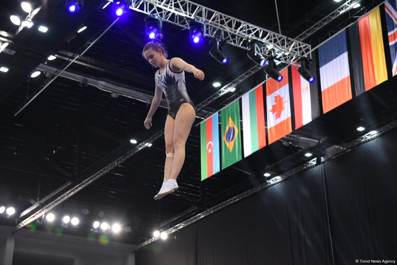 Trampoline World Cup finals kick off in Baku (PHOTO)