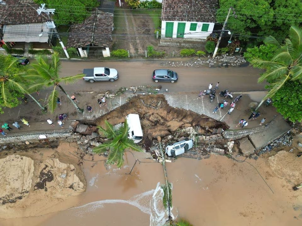 Death toll rises to 54 from landslides on Brazil's coast