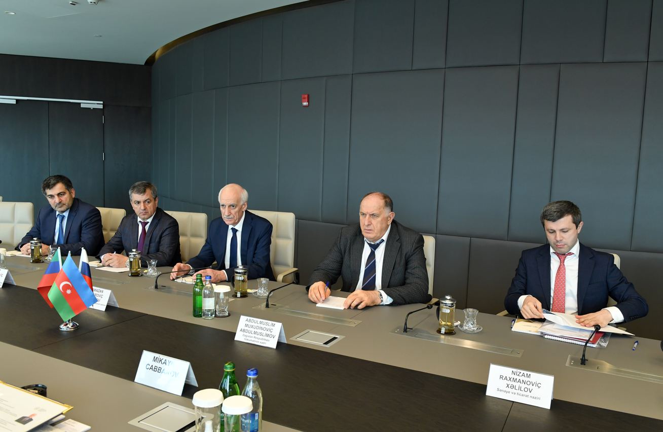 Azerbaijan, Russia’s Dagestan discuss prospects for economic cooperation (PHOTO)