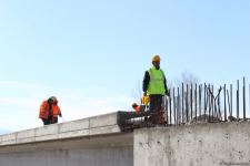 Продолжается строительство железной дороги Горадиз - Агбенд (ФОТО)