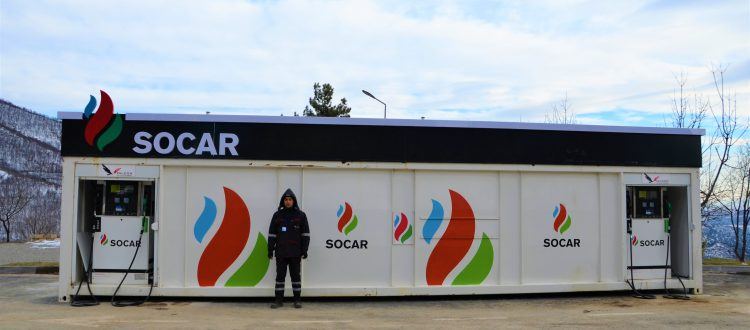 SOCAR PETROLEUM commissions filling station in Azerbaijan's Lachin