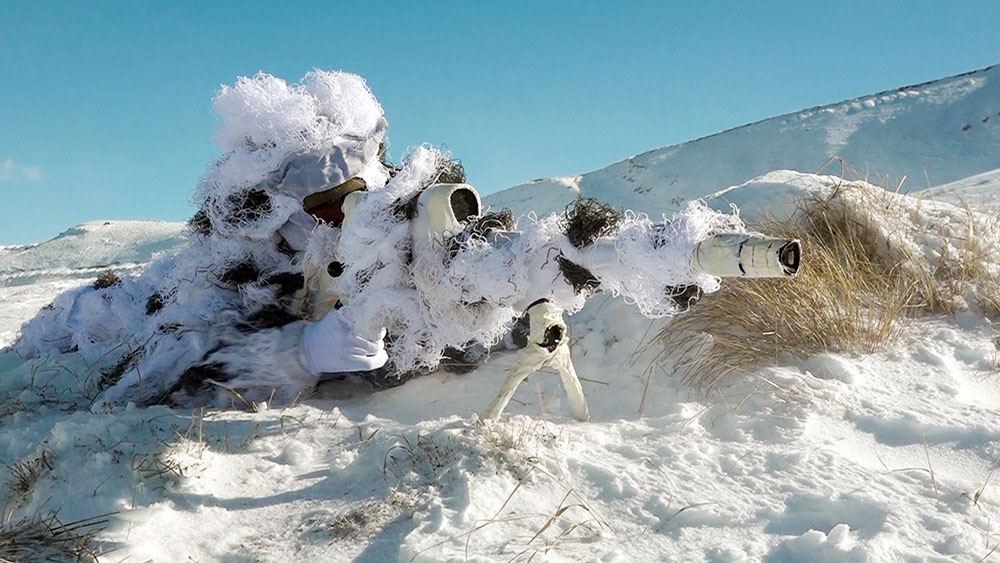 Special tactical exercises for extreme cold held in Azerbaijan's Nakhchivan (PHOTO/VIDEO)