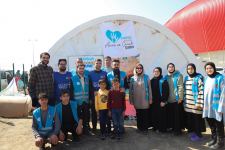 Официальные лица Турции ознакомились с деятельностью азербайджанских волонтеров в Кахраманмараше (ФОТО)