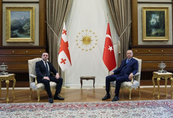 President Erdogan receives Georgian PM