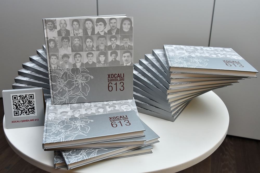"613 Martyrs of Khojaly" book presented at Heydar Aliyev Center in Baku