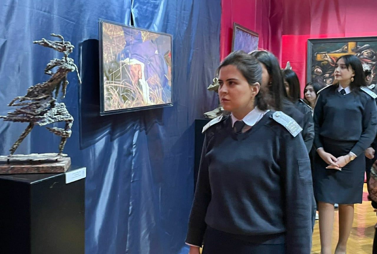 "Мой дух остался в Ходжалы" – выставка произведений азербайджанских художников (ФОТО)