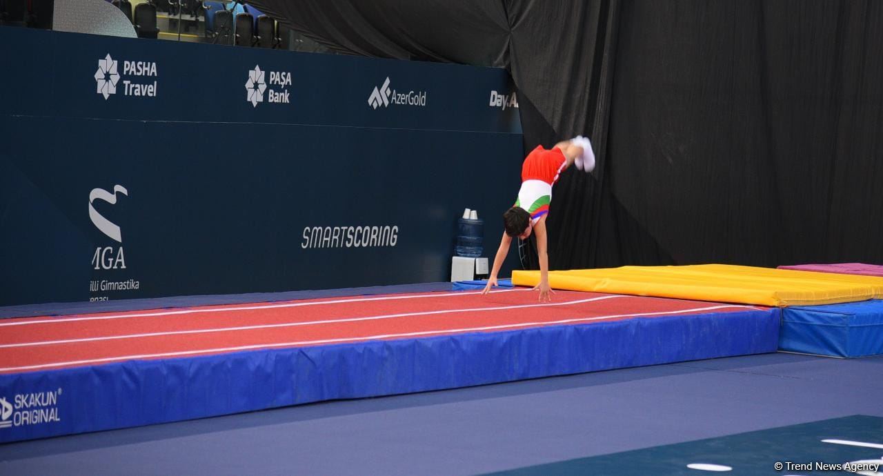 Azerbaijan Championship, Baku Championships in Trampoline Gymnastics and Tumbling kick off in Baku (PHOTO)