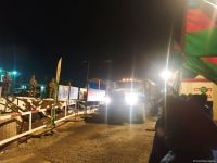 Sülhməramlılara aid 8 avtomobil Laçın yolundan keçib (FOTO)