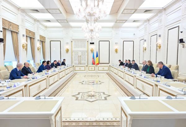 Azerbaijan, Romania discuss development of bilateral relations (PHOTO)