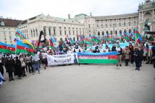 На площади Хельденплац в Вене состоялась акция в память о жертвах Ходжалинского геноцида (ФОТО)