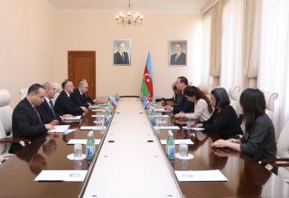 Azerbaijani health minister holds meeting with Cuban delegation (PHOTO)