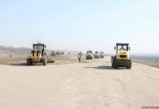 Строительство дороги Горадиз-Джебраил-Зангилан-Агбенд выполнено на 73 процента (ФОТО)