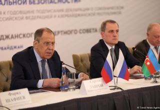 РФ надеется на скорое достижение договоренностей по ж/д сообщению между Нахчываном и остальной частью Азербайджана  - Лавров