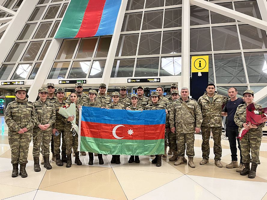 Azerbaijan's military medical personnel completes its mission in quake-hit Türkiye (PHOTO)