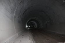 Horadiz-Ağbənd yolunda bütün tunellərin qazıntı işləri başa çatdırılıb (FOTO)