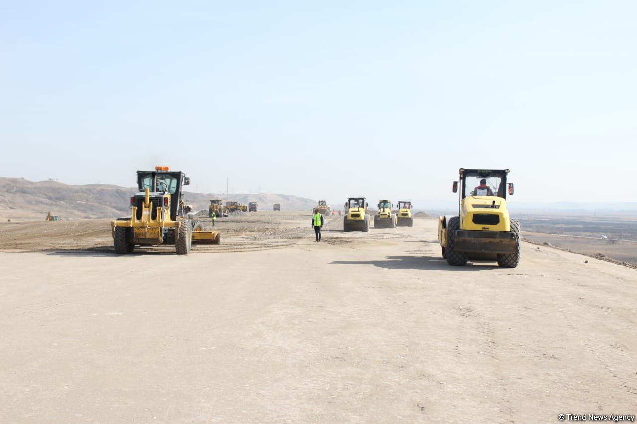 Строительство дороги Горадиз-Джебраил-Зангилан-Агбенд выполнено на 73 процента (ФОТО)