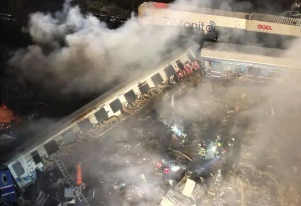 Число жертв столкновения поездов в Греции выросло до 29 человек