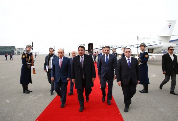 Head of Presidential Council of Libya arrives in Azerbaijan