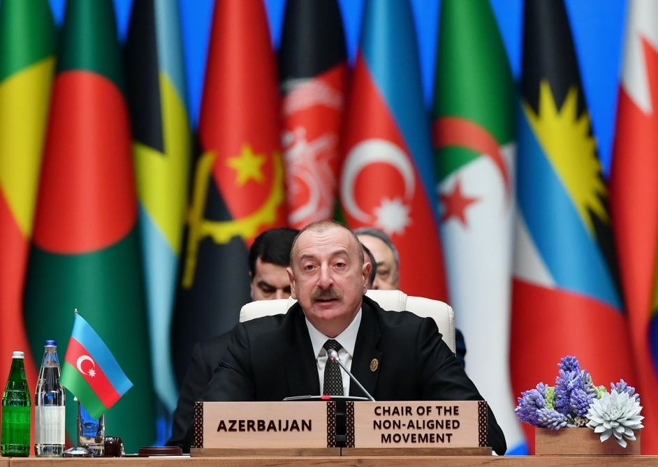 President Ilham Aliyev points to harbinger of change in world politics - round-up of NAM Summit in Baku