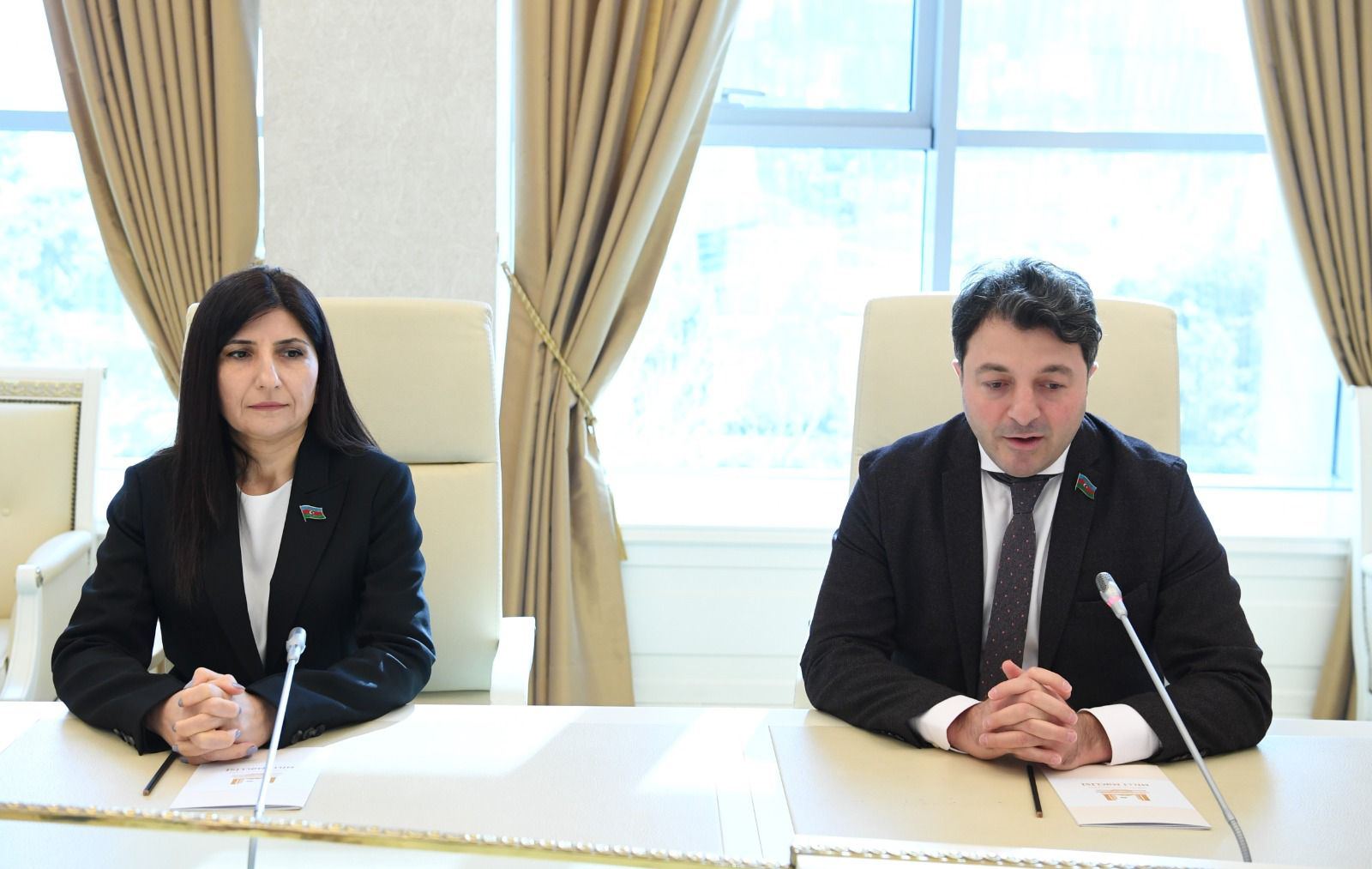 Azerbaijani MPs meet with Head of New Caledonia Delegation (PHOTO)