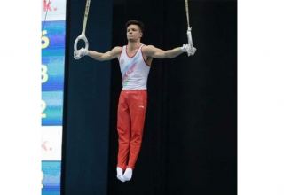 Азербайджанский гимнаст завоевал "бронзу" на Кубке мира в Дохе