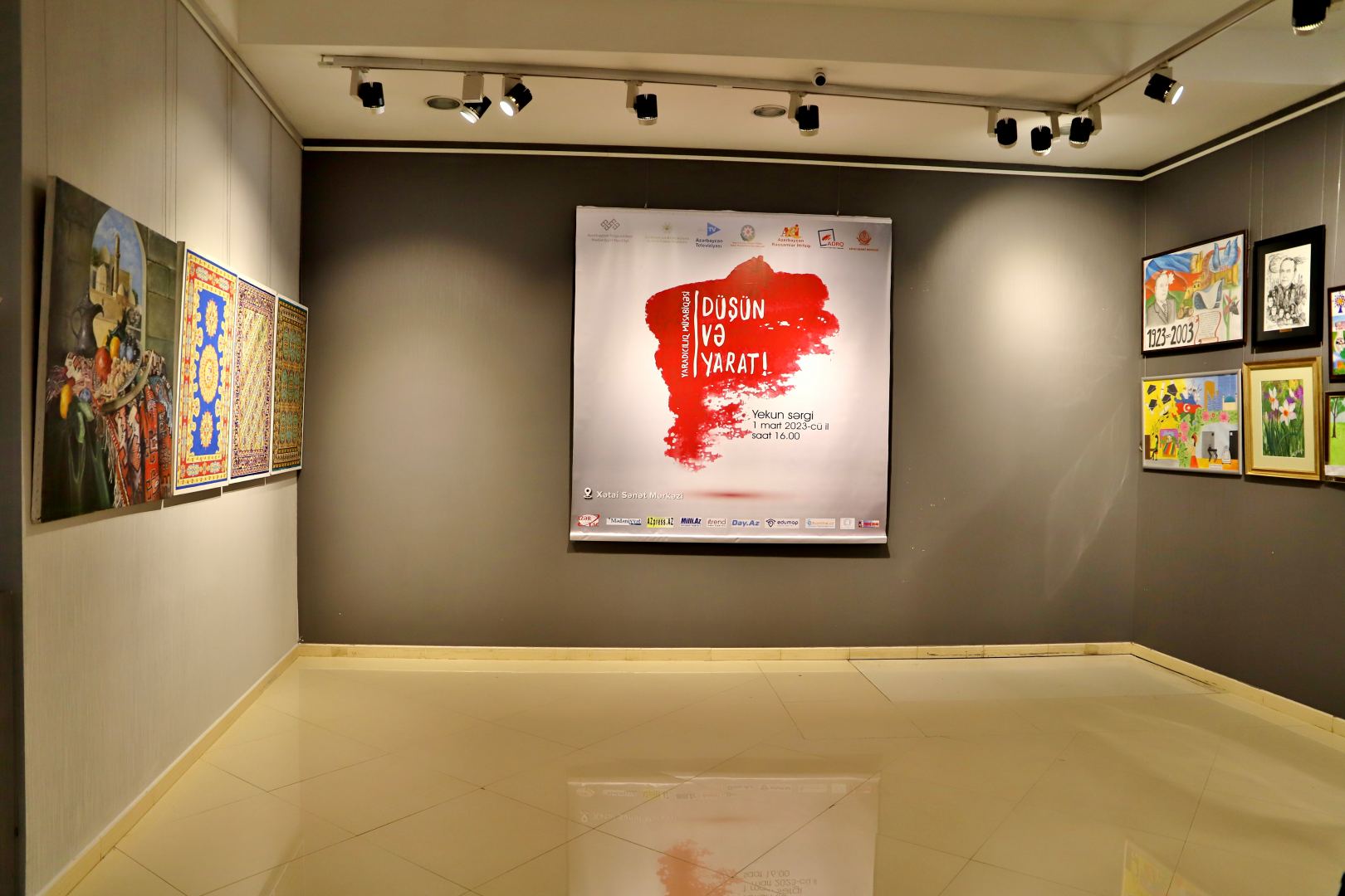 В Баку открылась итоговая выставка творческого конкурса "Размышляй и созидай" (ФОТО)