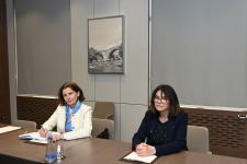 Джейхун Байрамов встретился с членом Сената Франции Натали Гуле (ФОТО)