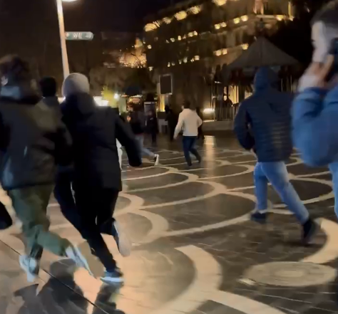 Footage of arrest of attackers on hypermarket in Baku (VIDEO)
