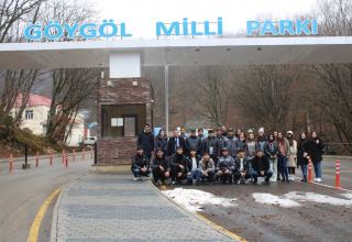MDU kollektivi Göygöl Milli Parkına ekskursiya edib (FOTO)