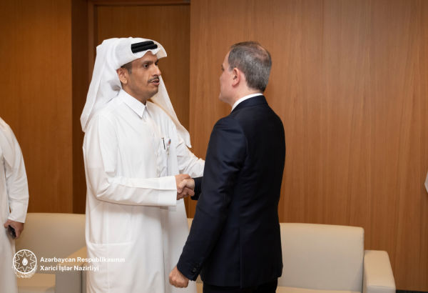 Azerbaijani, Qatar FMs discuss co-op within framework of Alat Free Economic Zone (PHOTO)
