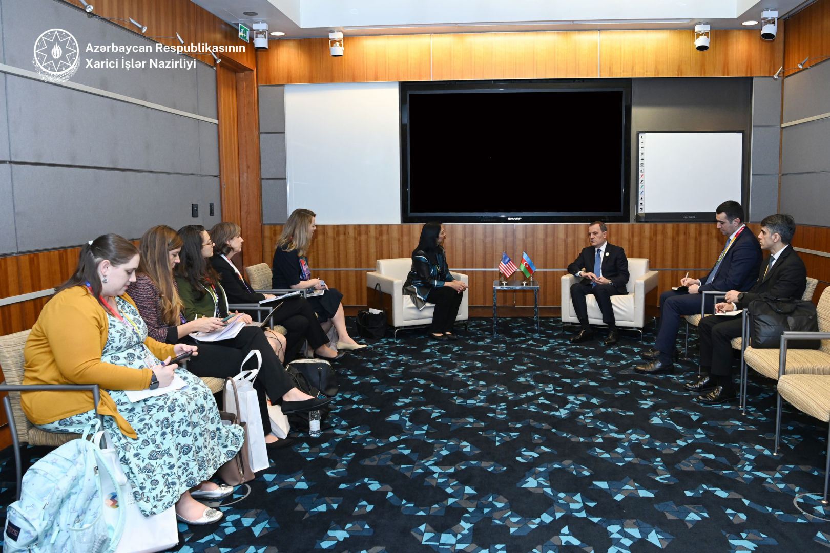 Azerbaijani FM meets with US Assistant Secretary of State (PHOTO)
