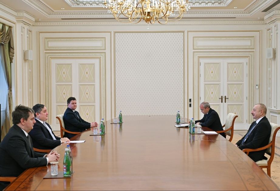 Prezident İlham Əliyev Macarıstanın iqtisadi inkişaf nazirini qəbul edib