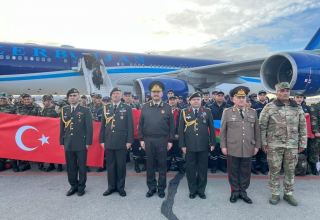 Очередная группа спасателей МЧС Азербайджана вернулась из Турции (ФОТО)