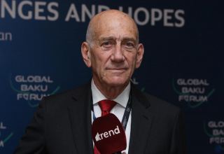 Qlobal Bakı Forumu unikal hadisədir - Ehud Olmert